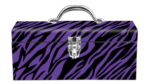 Purple Zebra Deco Box
